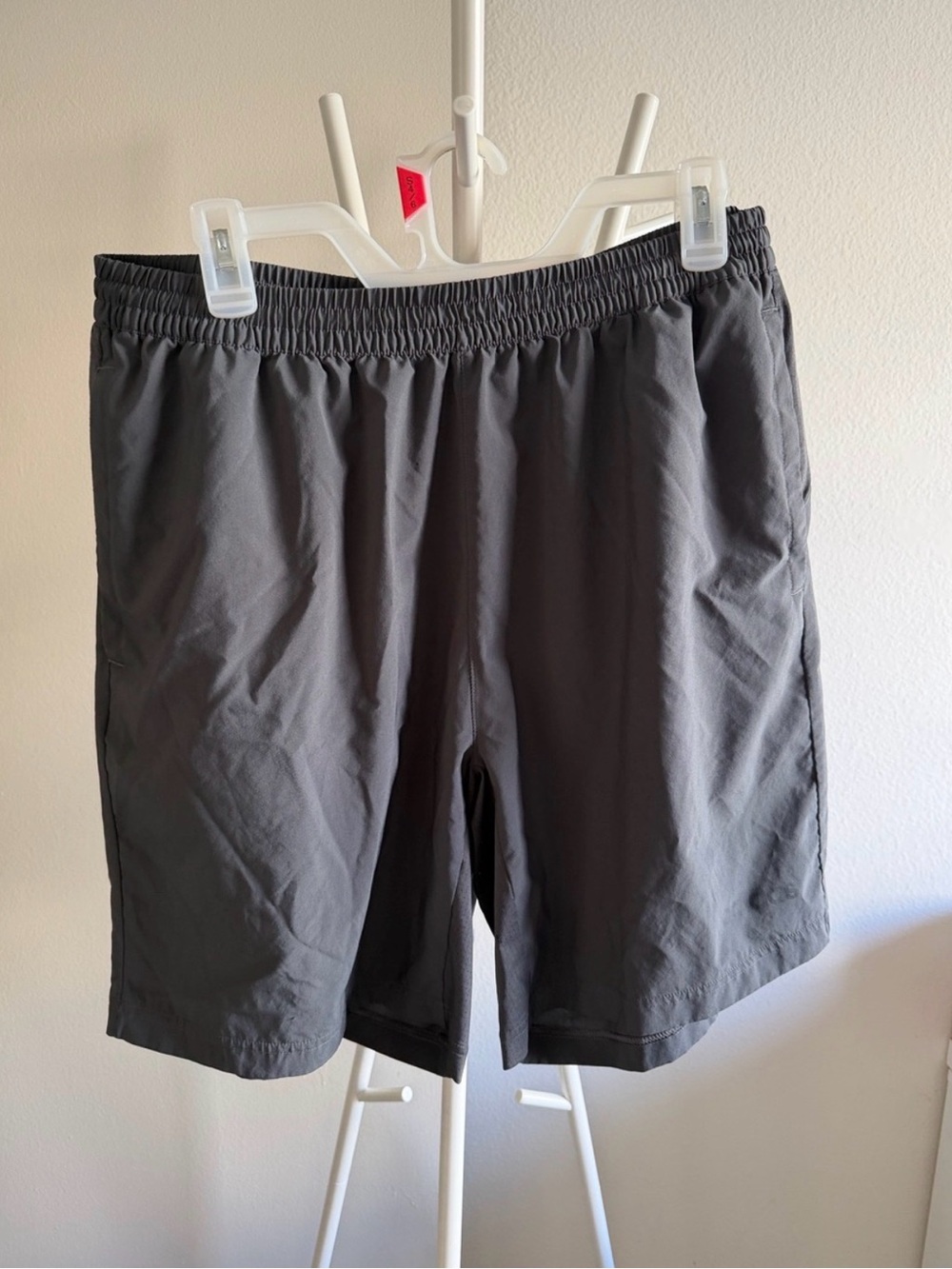 adidas Men's Dark Gray Athletic Shorts